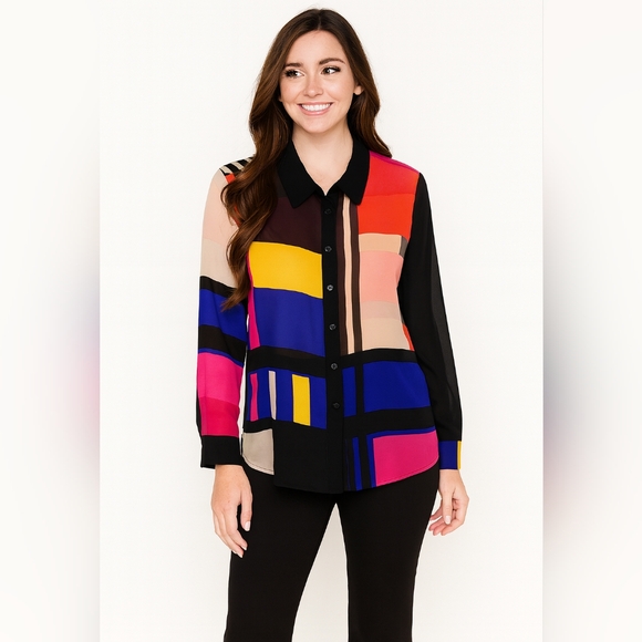 Salon Studio Tops - Salon Studio blouse -Size M